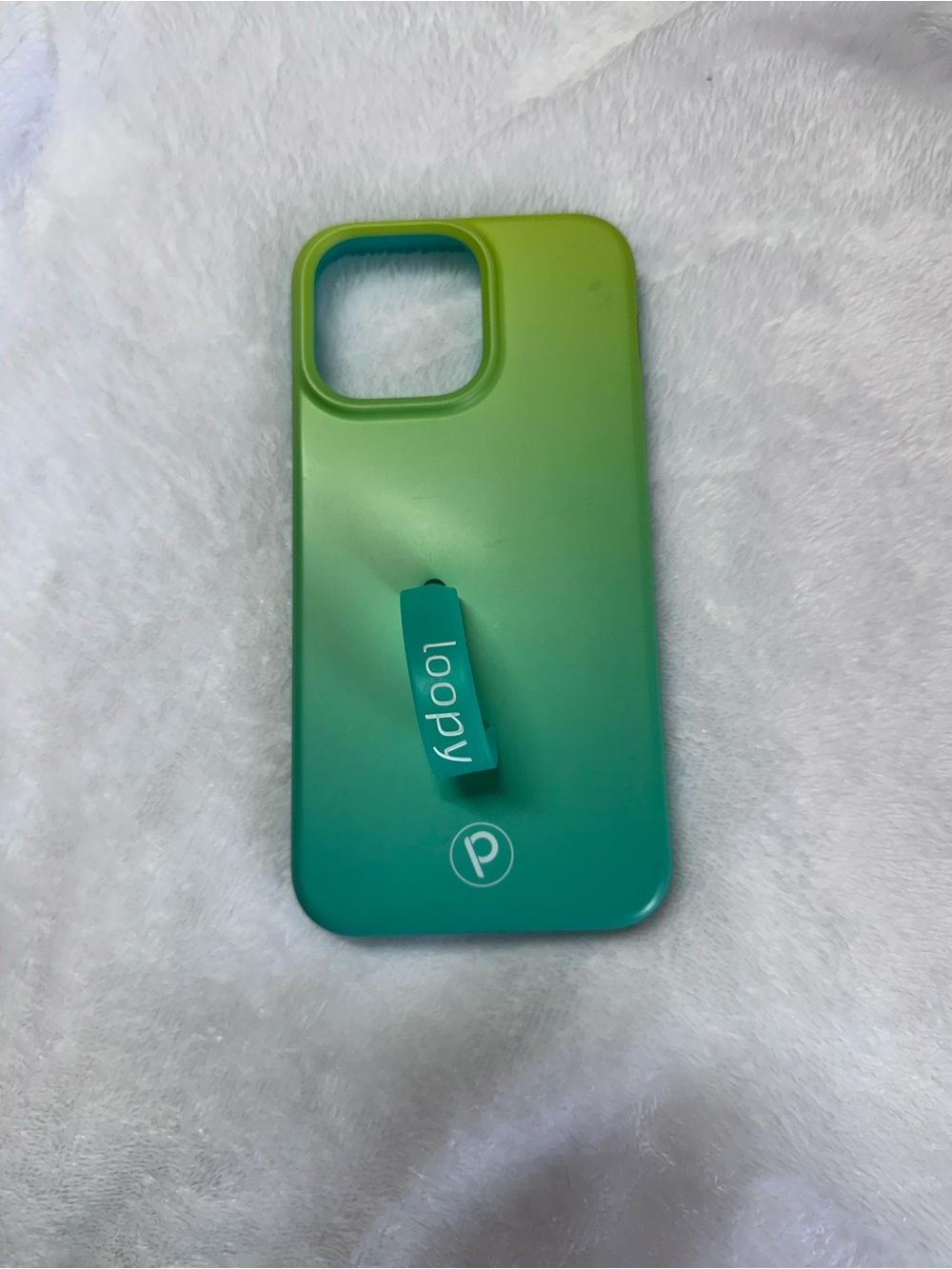 iPhone Lime Ombre Loopy Case